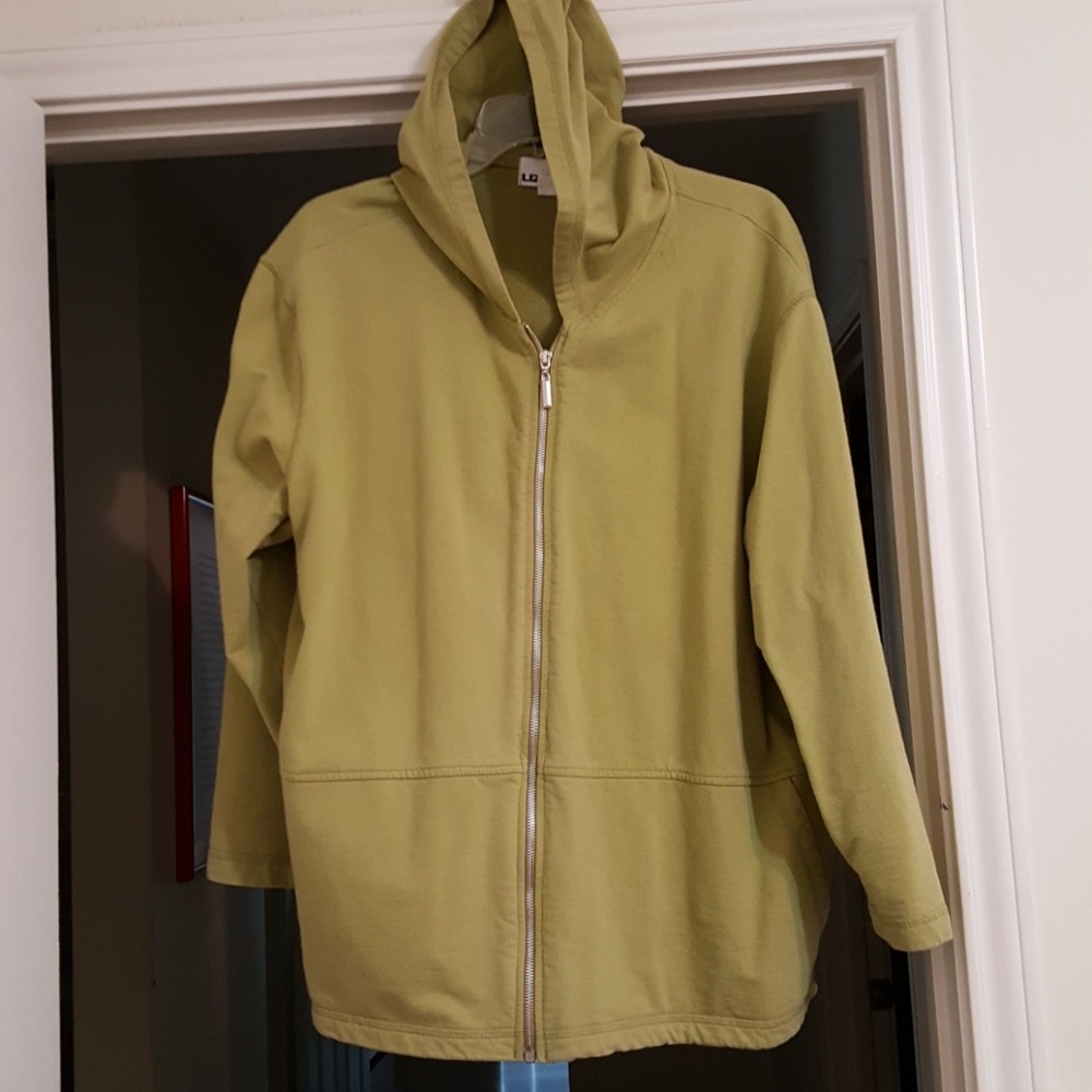 100% cotton lightweight hooded jacket